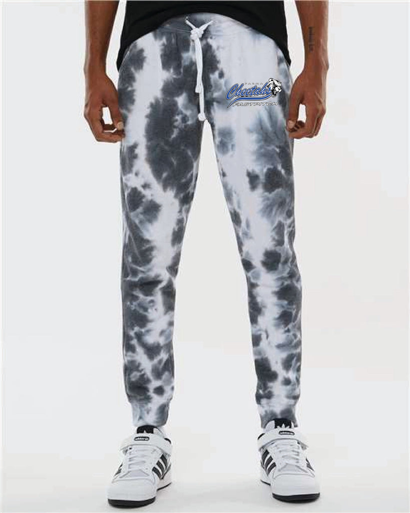 Cheetah Fastpitch Tie Dye joggers