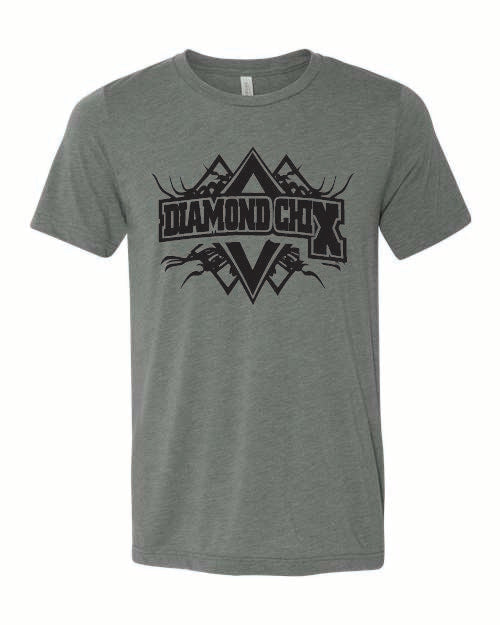 Diamond Chix Tshirt with black logo