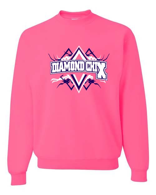 Diamond Chix Crew Sweatshirts