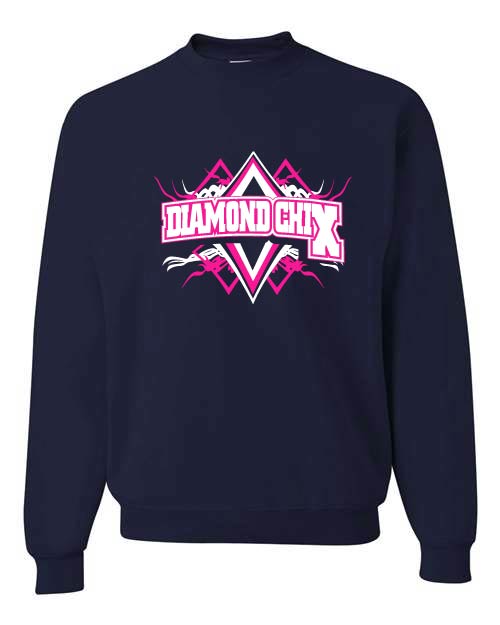 Diamond Chix Crew Sweatshirts