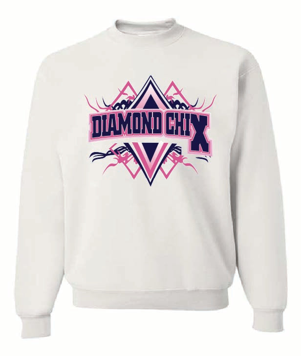 Diamond Chix Crew Sweatshirts
