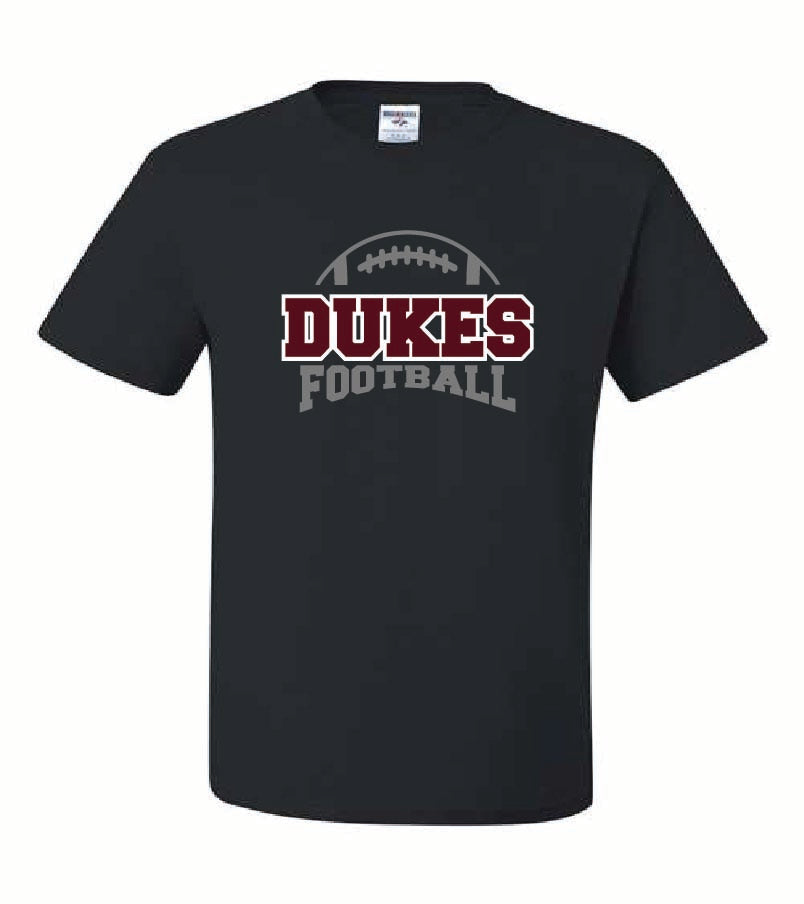 Dukes Football 2025 on BLACK
