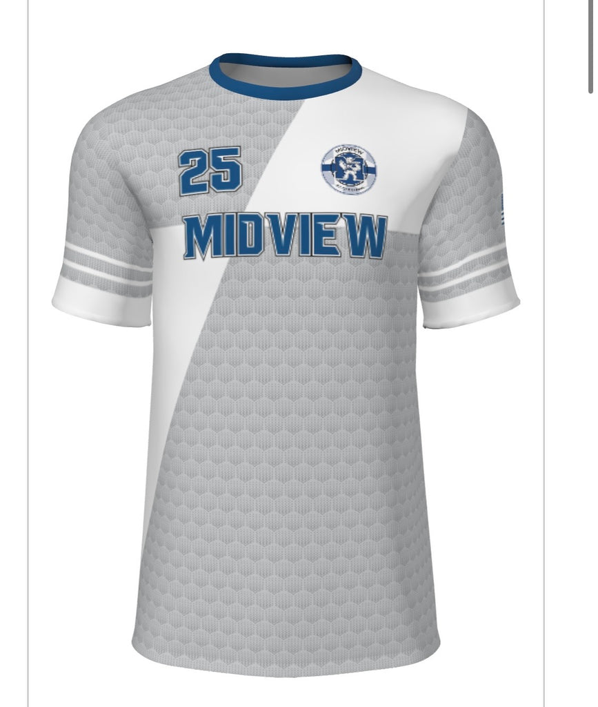 Midview Soccer Uniform Kit - Please enter size for each item and Name ...