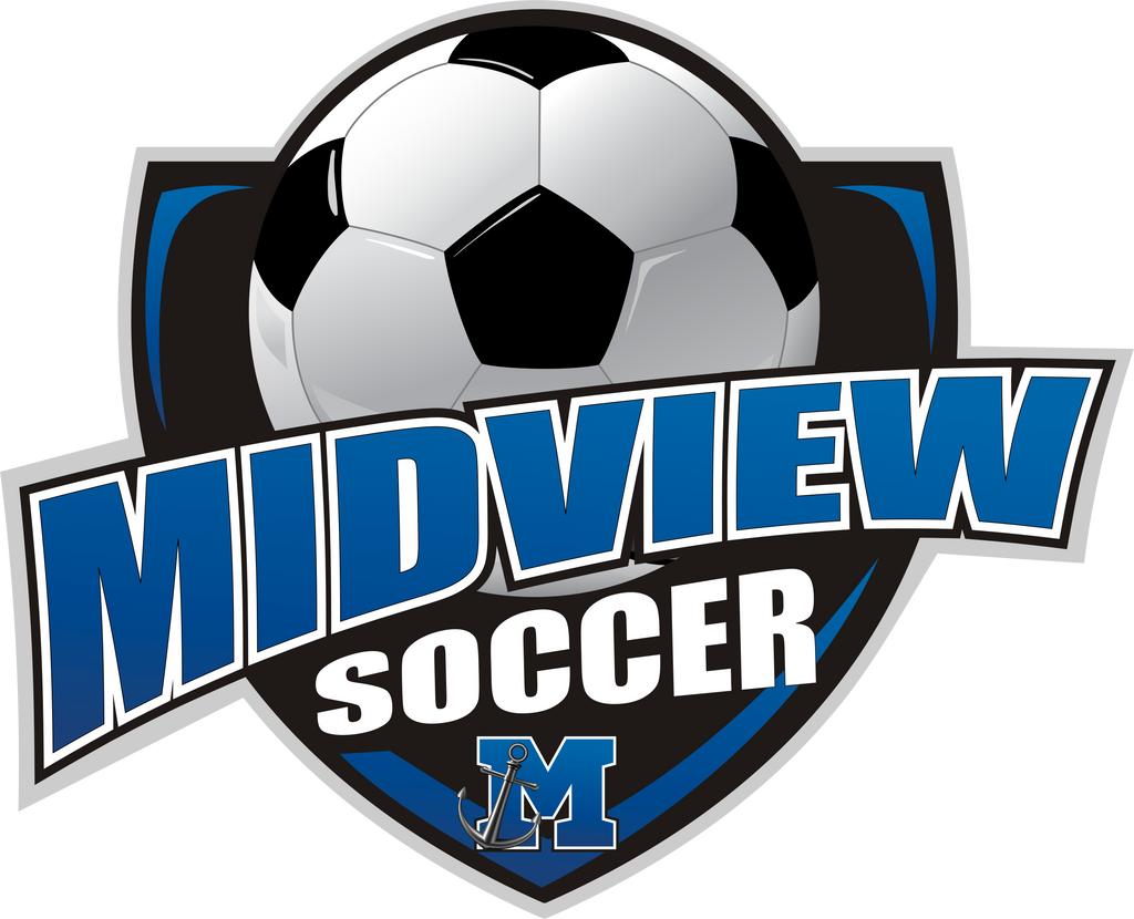 Midview Crest Soccer Logo on your choice of apparel