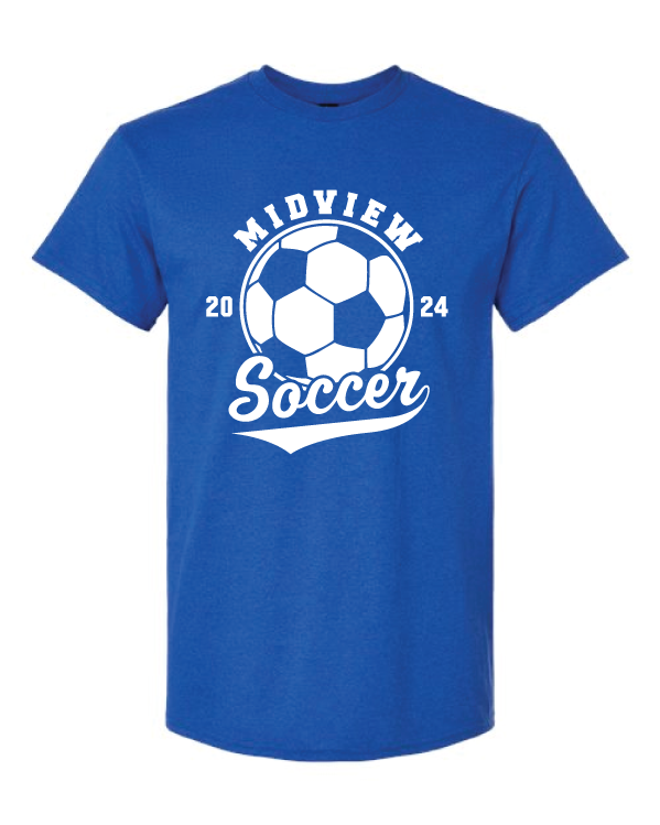 Midvew soccer Soccer ball design tshirt