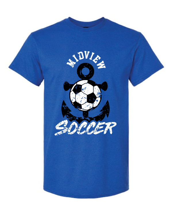Midview soccer anchor tshirt