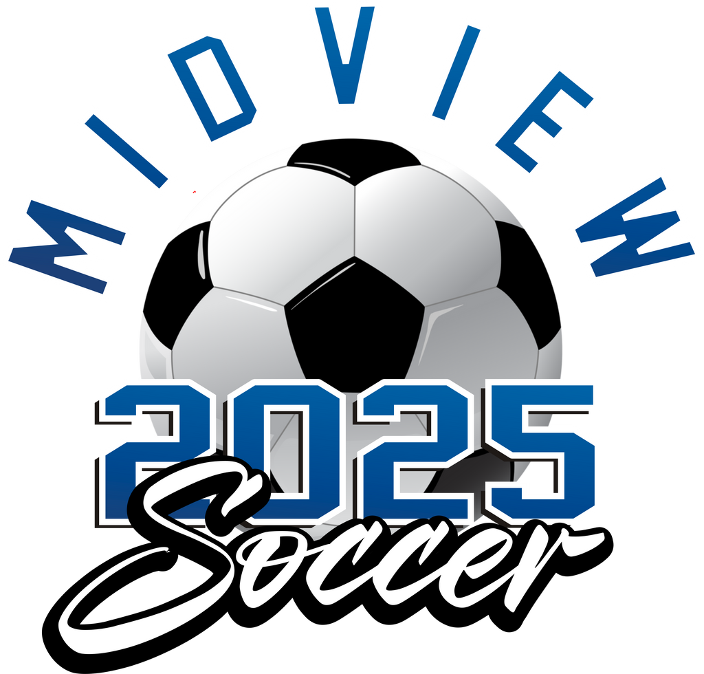 Midview 2025 Soccer Design on your choice of apparel