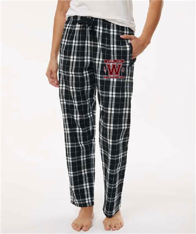 Wellington Band flannel pajama pants