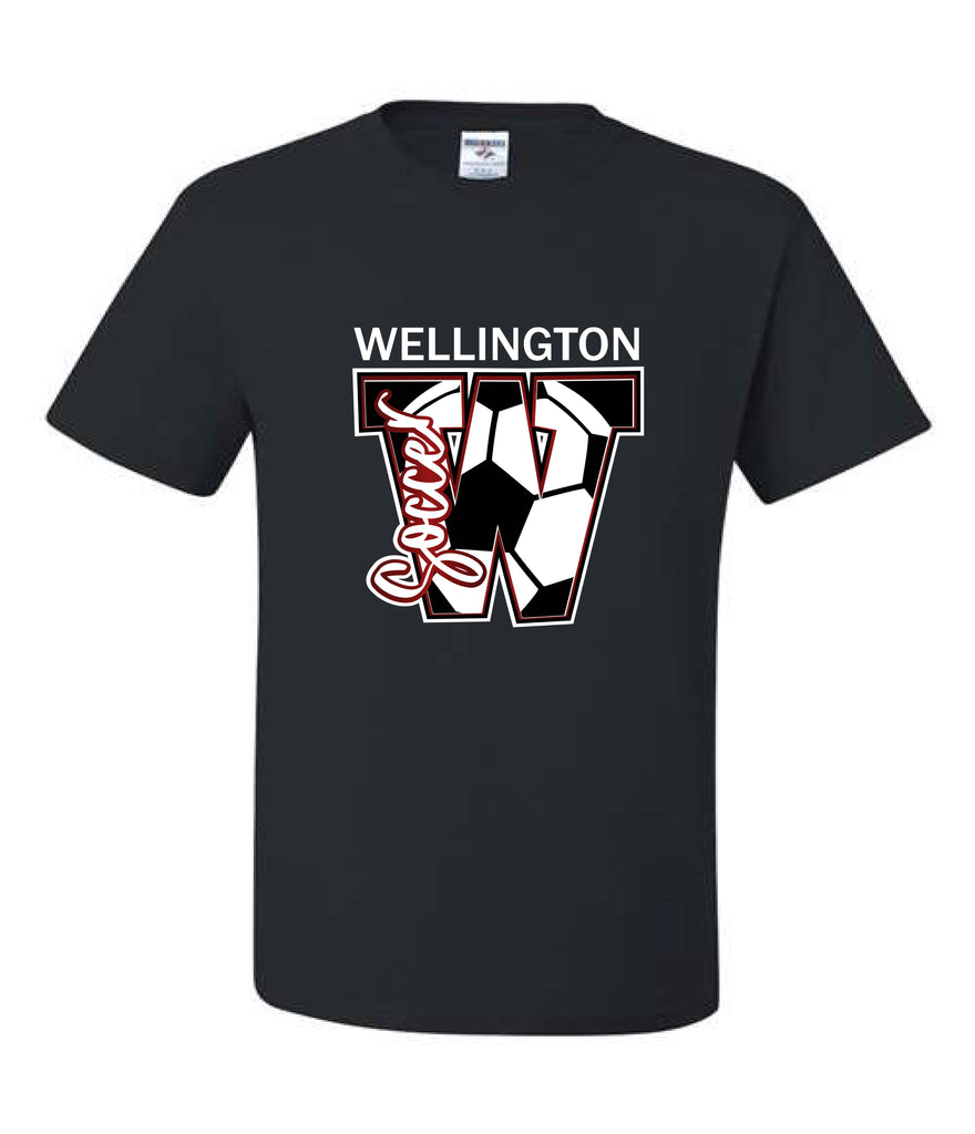 Wellington Soccer with big W