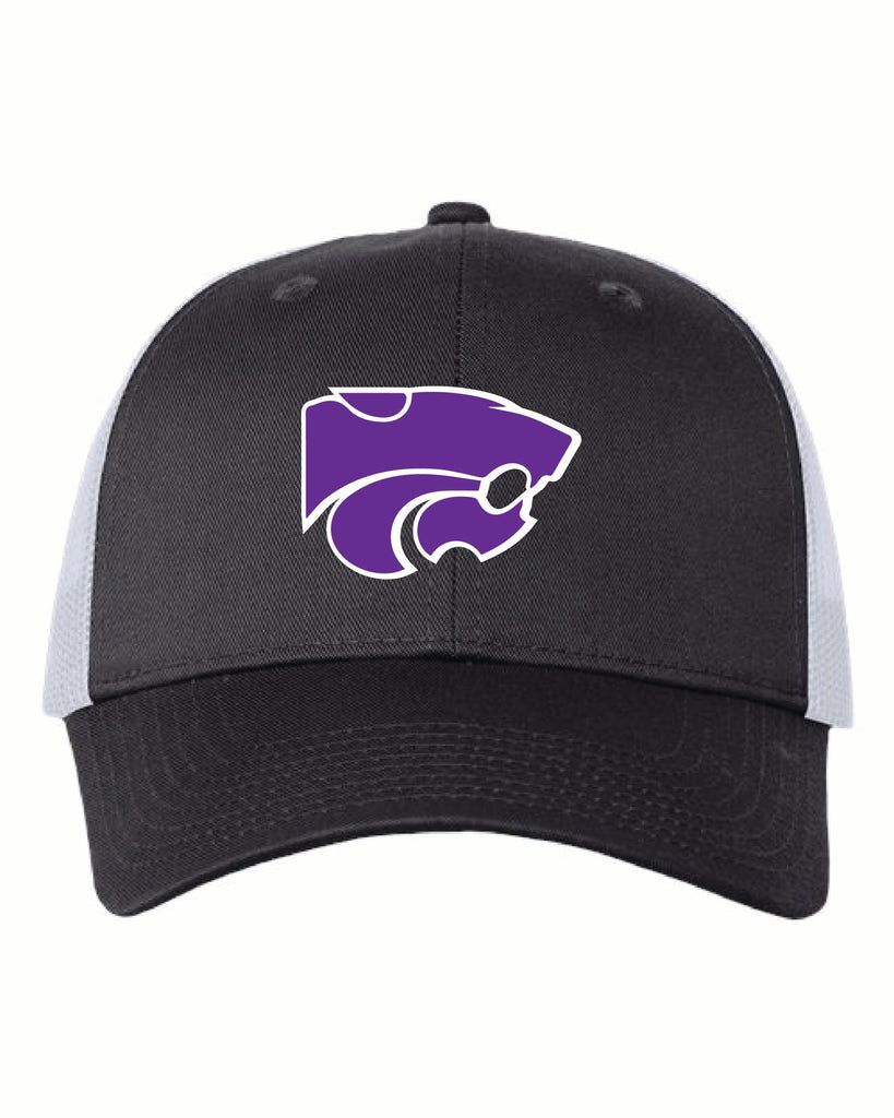 Keystone softball black and white snapback