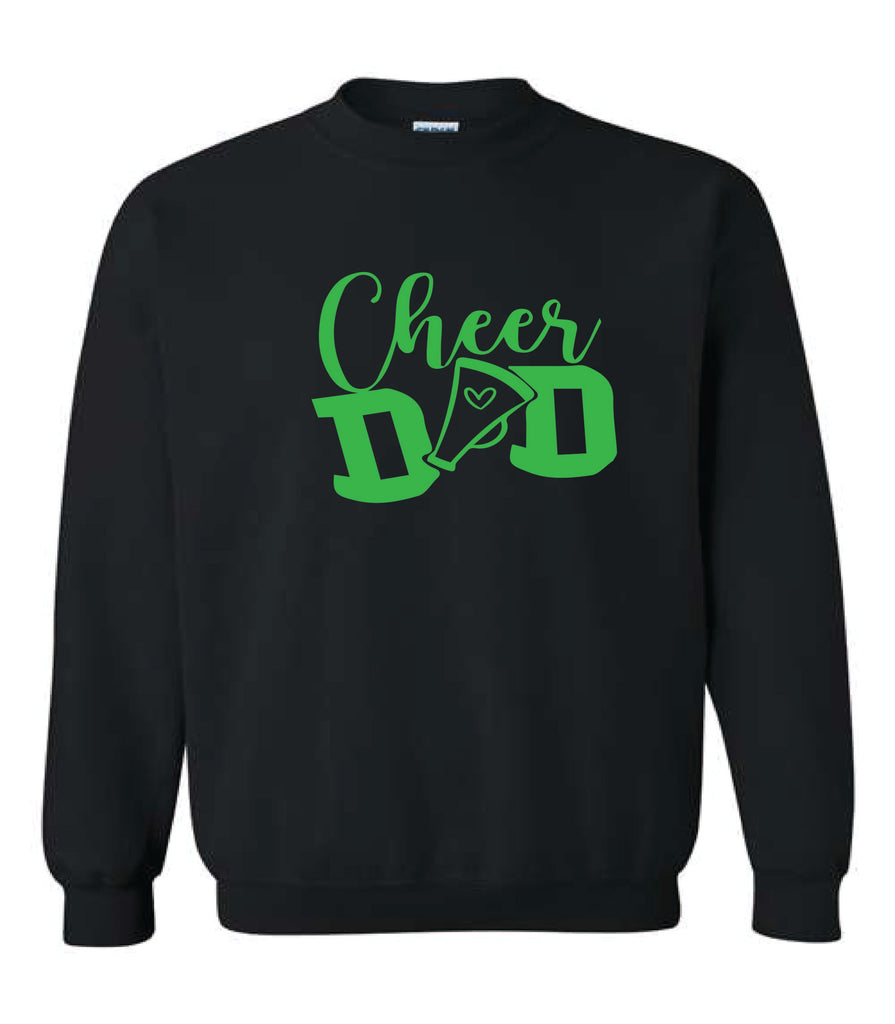 Cheer dad on black crew