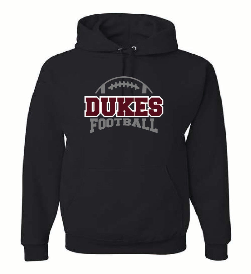 Dukes Football 2025 on BLACK