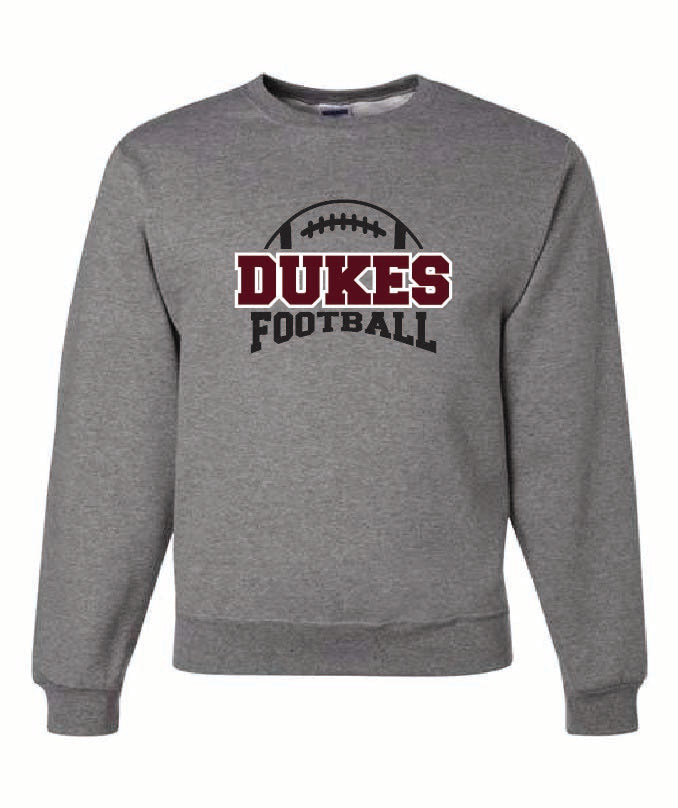 Dukes Football 2025 on gray