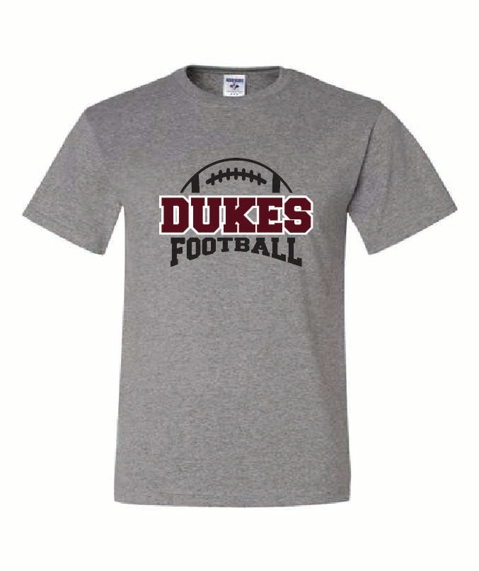 Dukes Football 2025 on gray