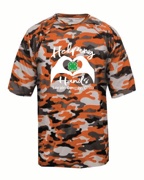 Helping Hands Camo tshirt