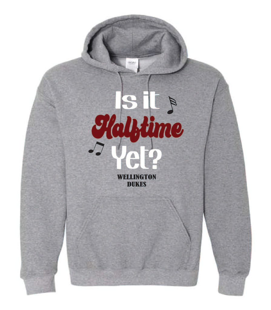 Is it half time yet? (Wellington Band)