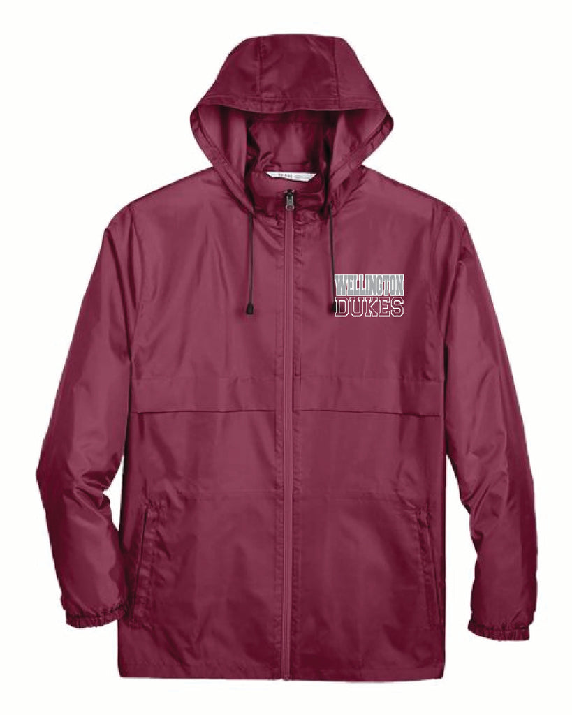 Wellington lightweight maroon jacket