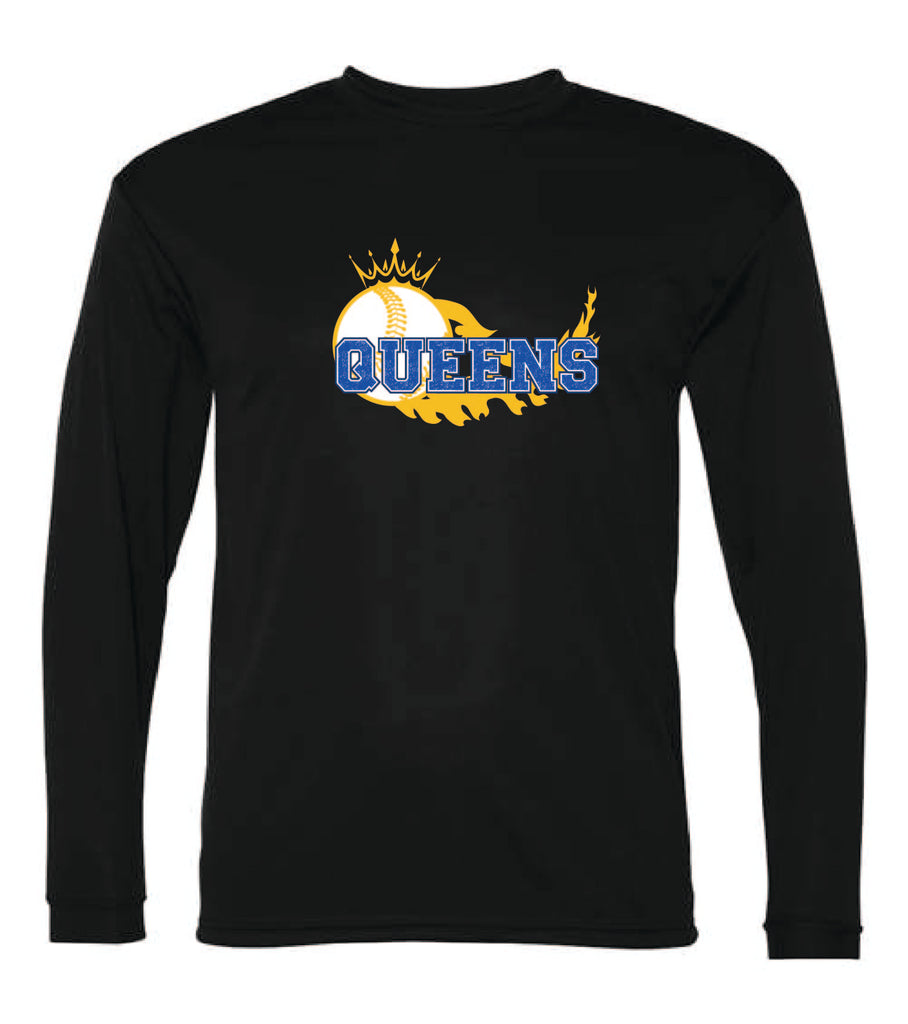 Queens Softball Long Sleeve Performance Wear