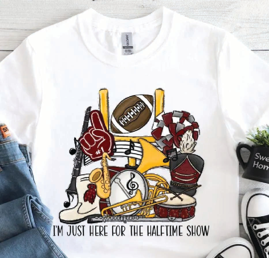 Wellington Band I'm just here fort the halftime show