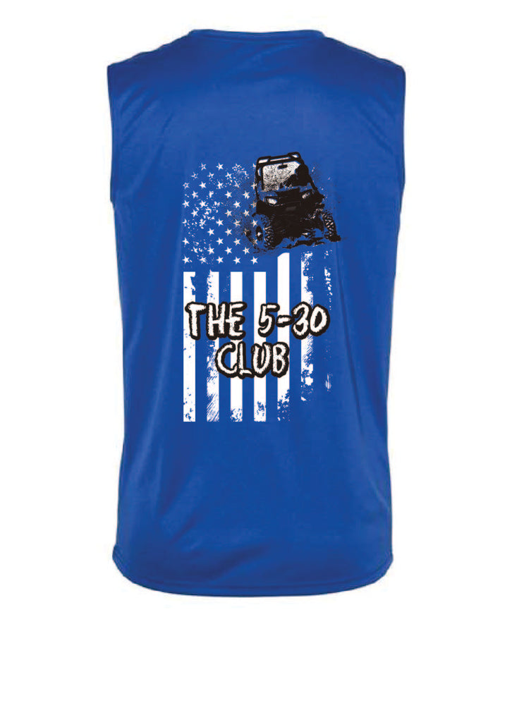 The 5-30 Club Men's Sleeveless Performance wear shirt