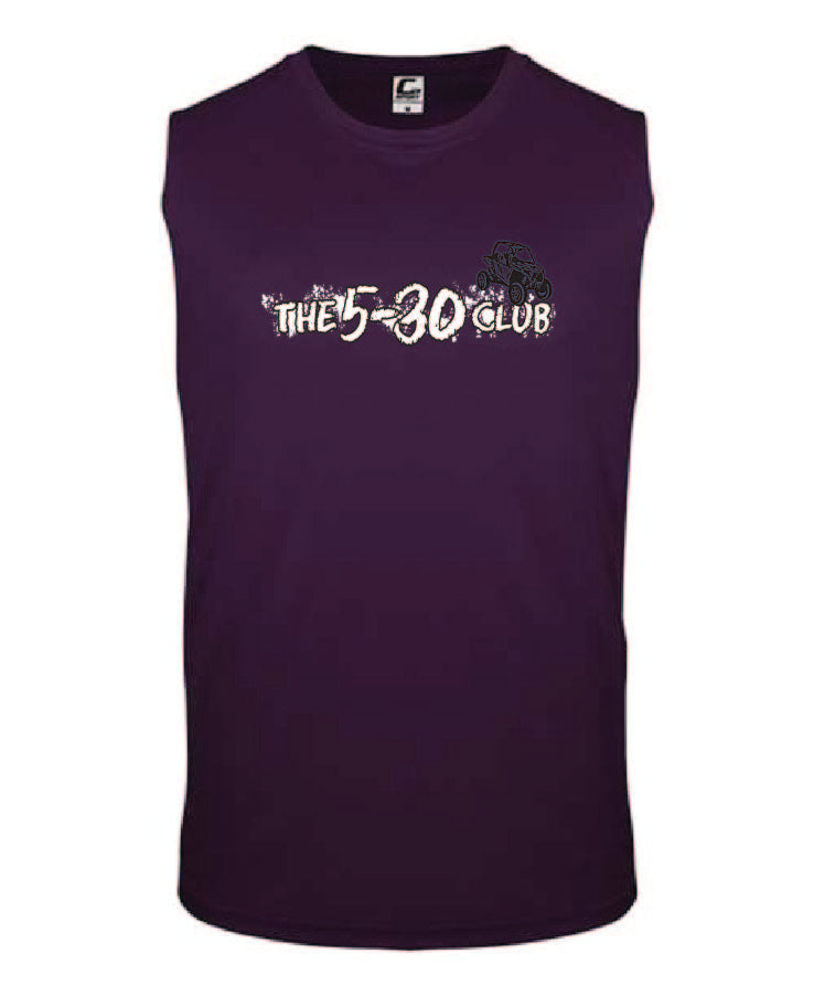 The 5-30 Club Men's Sleeveless Performance wear shirt