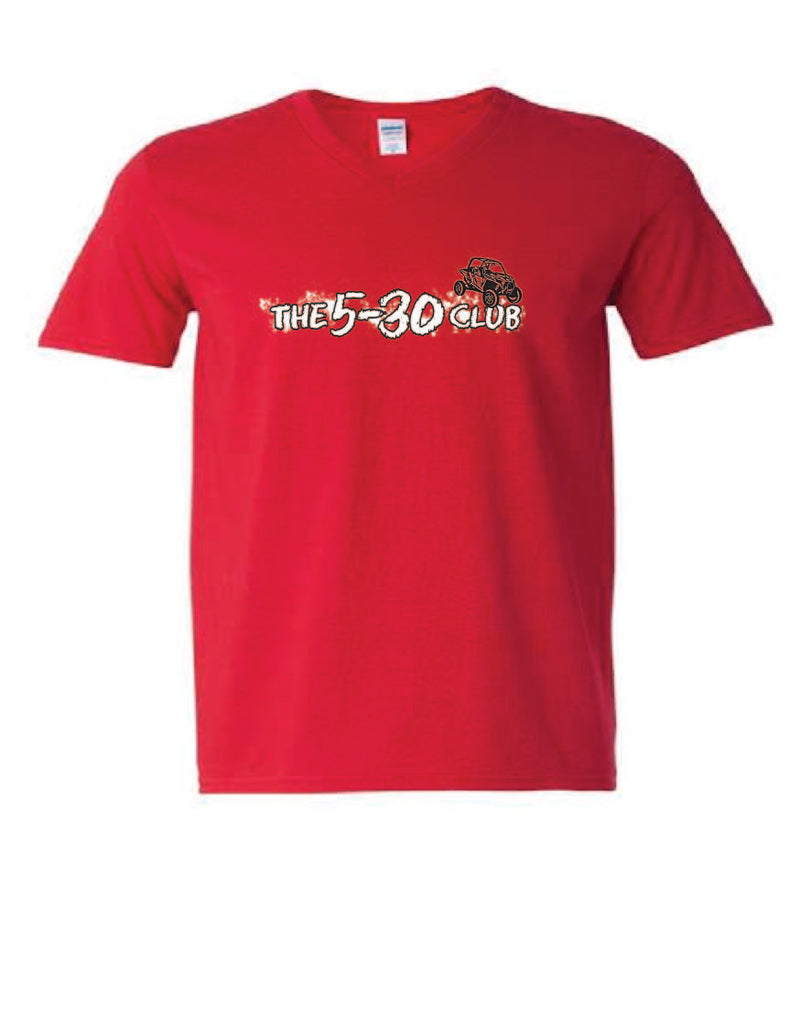 The 5-30 Club Unisex V-neck Short Sleeve