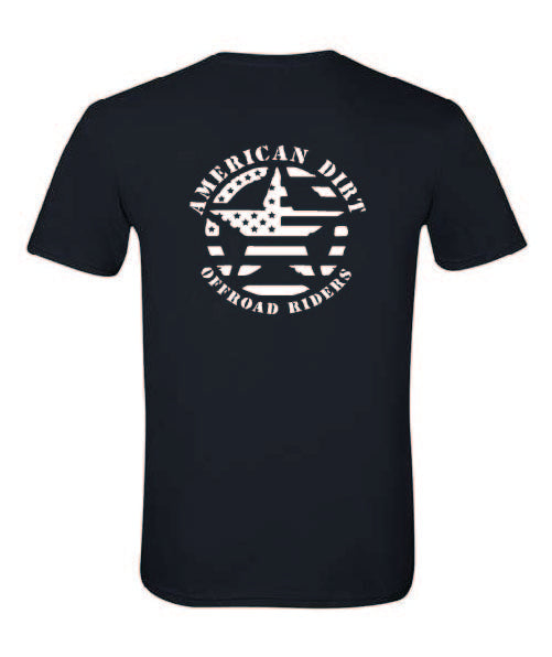 American Dirt Tshirts with White Print