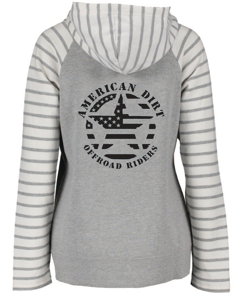 American Dirt Side Zipped Women's Hoodie