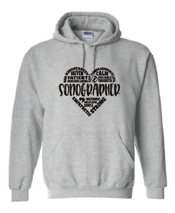 Heart Sonography Hoodie