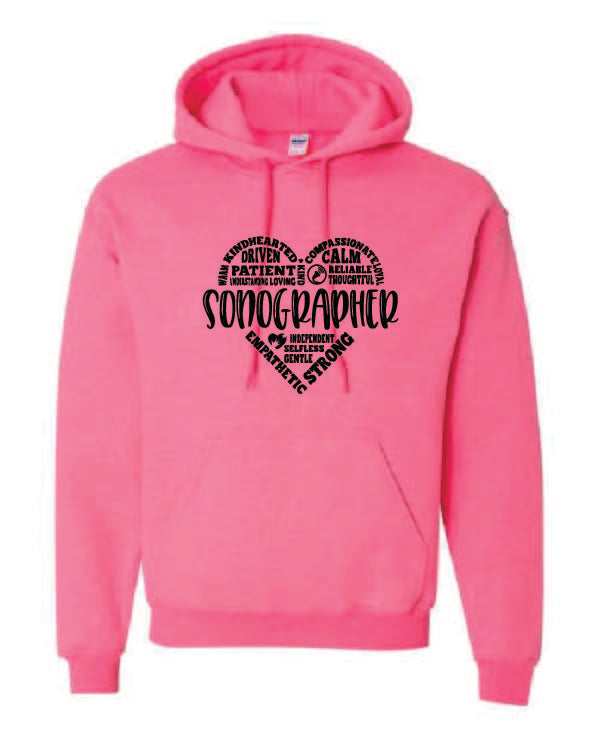 Heart Sonography Hoodie