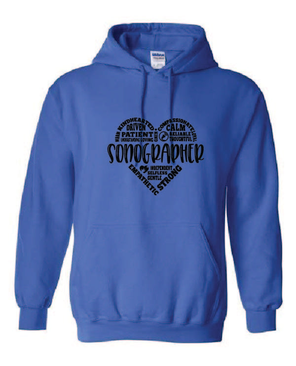 Heart Sonography Hoodie