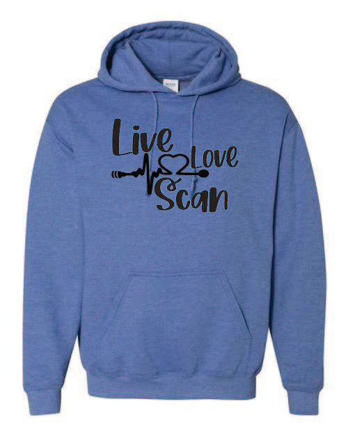 Live Love Scan Hoodie