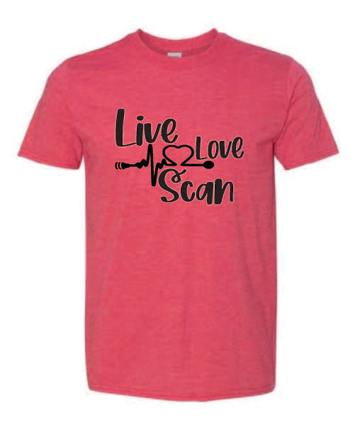 Live Love Scan Tshirt