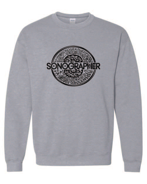 Circle Sonographer Crew Sweatshirt