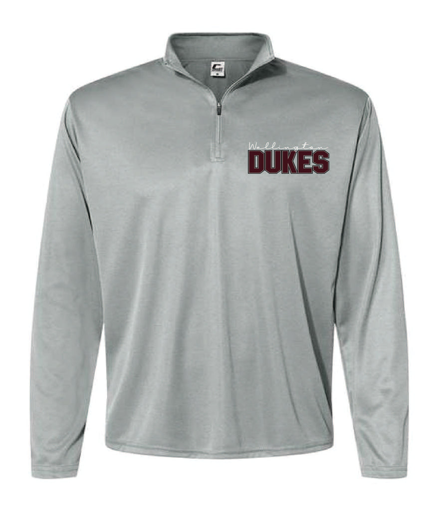 Wellington Dukes quarter zip performance wear