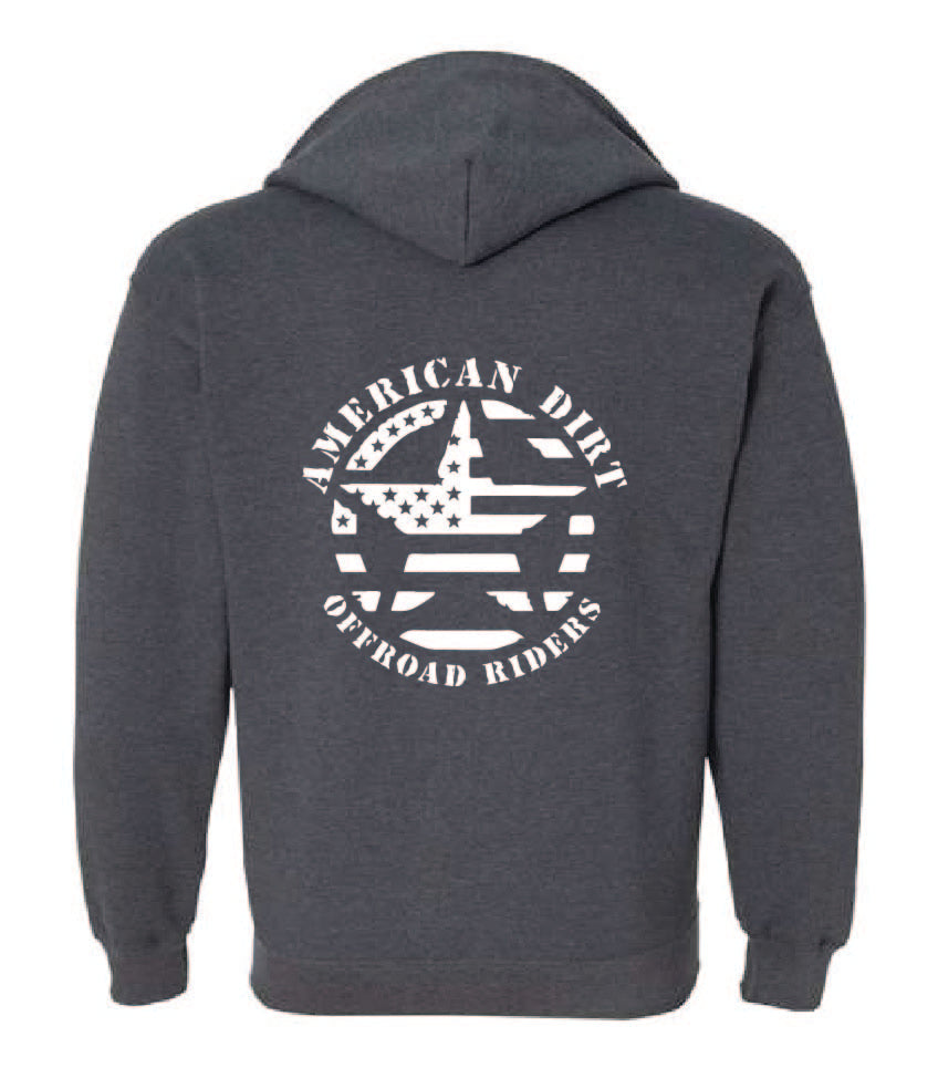 American Dirt Zip up Hoodie