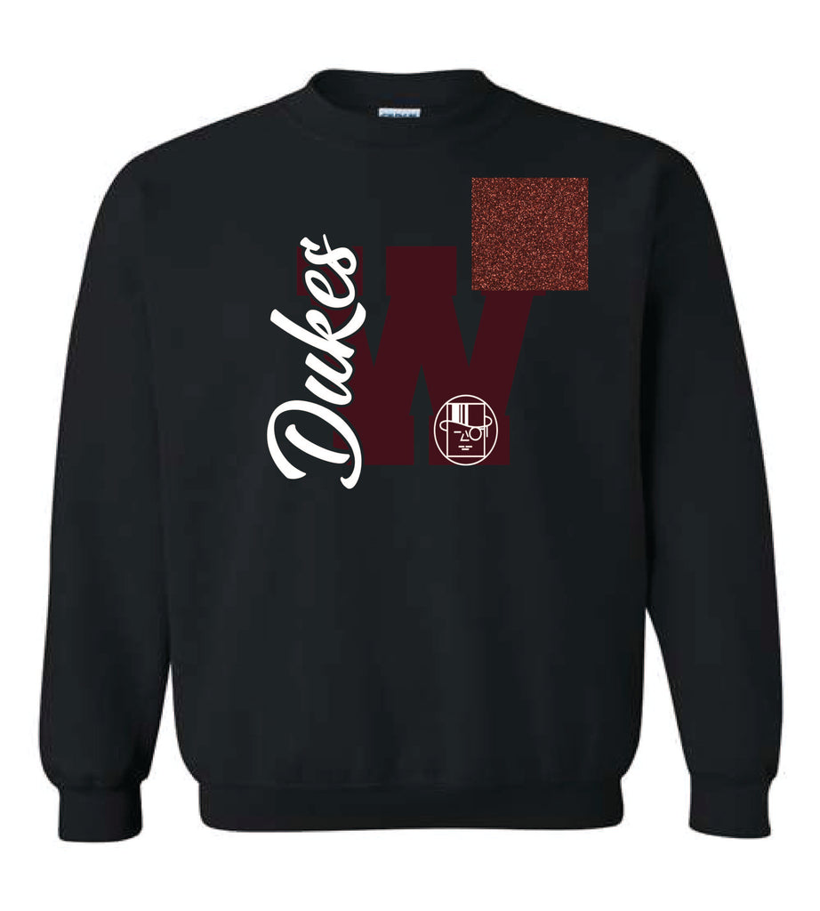 Vertical Dukes WITH GLITTER W