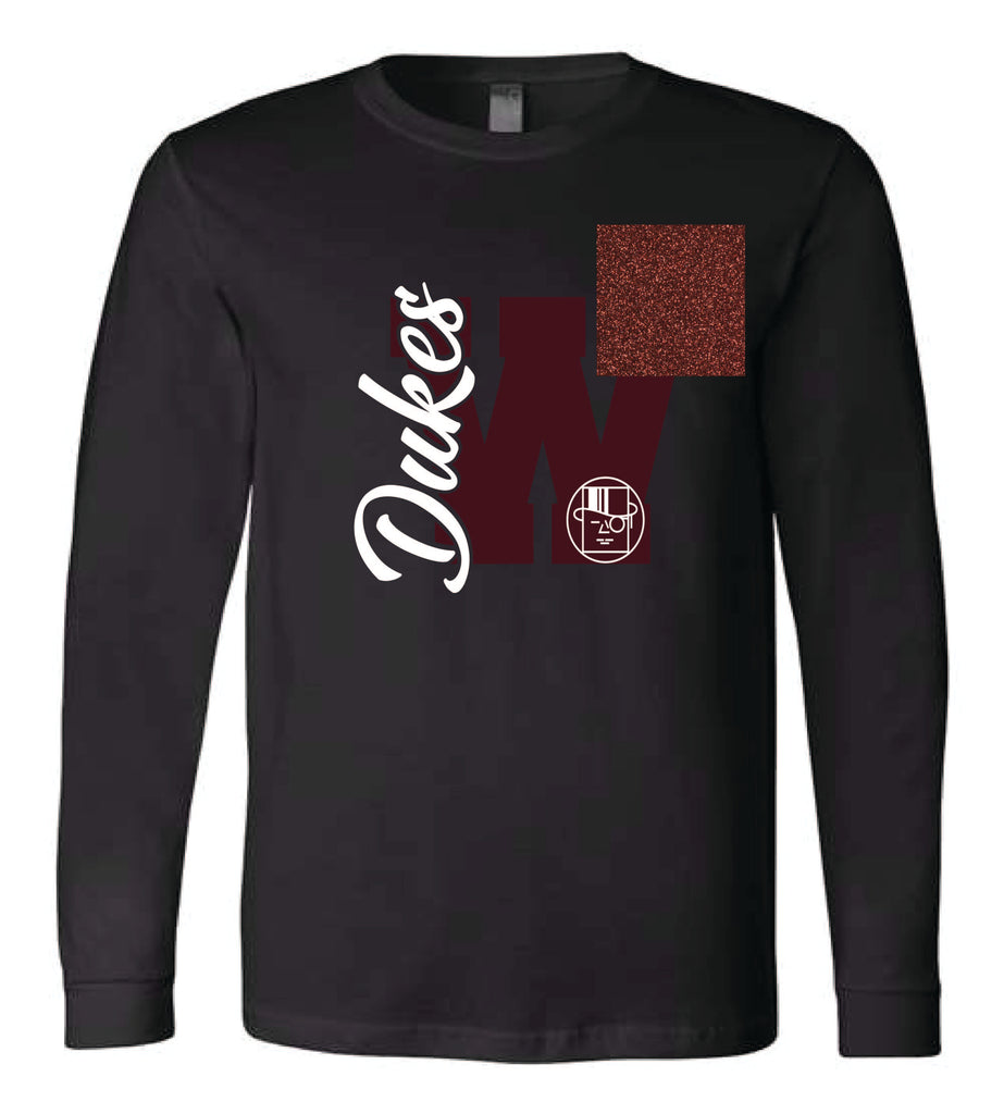 Vertical Dukes WITH GLITTER W