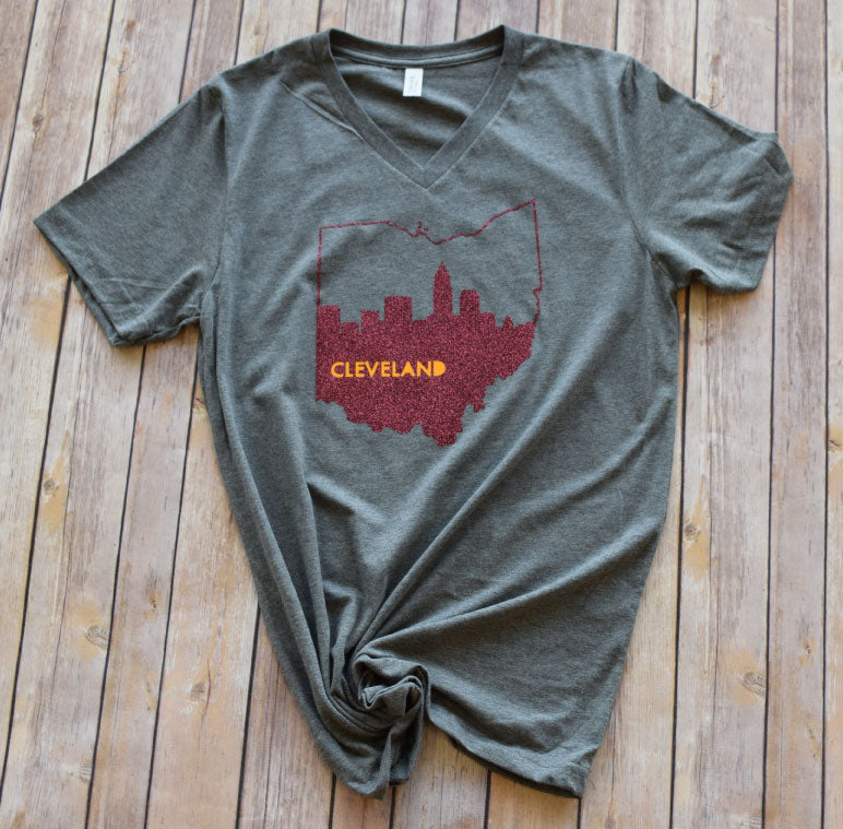 CAVS Skyline Tee