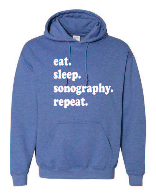 Eat Sleep Sonography Hoodie