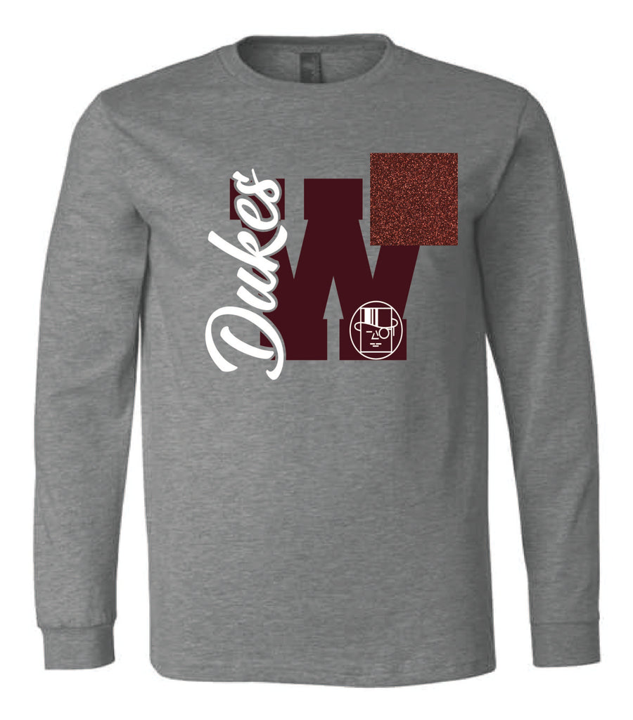 Vertical Dukes WITH GLITTER W