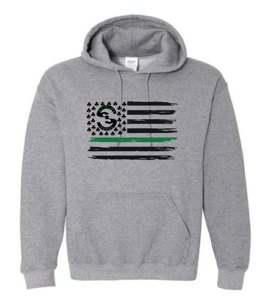 Helping Hands Flag design Hoodie