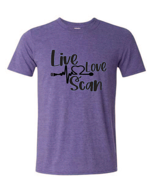 Live Love Scan Tshirt