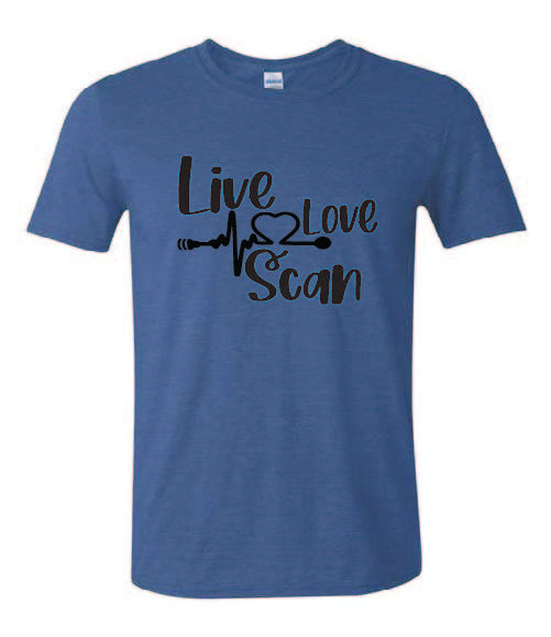 Live Love Scan Tshirt