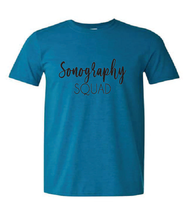 Sonography squad tshirt design 2