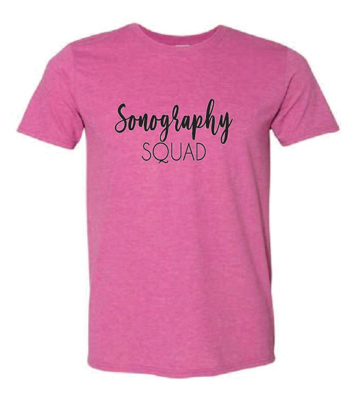 Sonography squad tshirt design 2