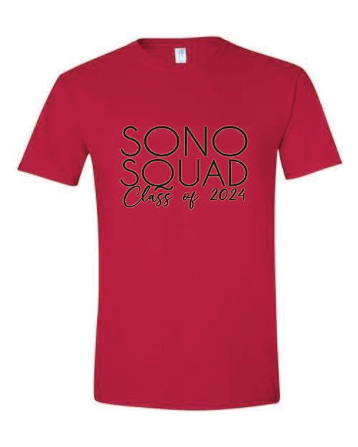 Sono Squad Class of 2024 tshirt
